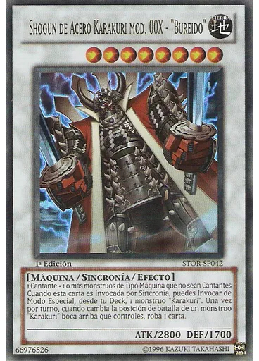 Shogun de Acero Karakuri mod. 00X - "Bureido" — La Tormenta del Ragnarok