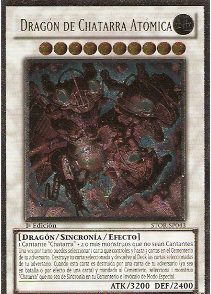 Dragón de Chatarra Atómica (Ultimate Rare 1st Edition)