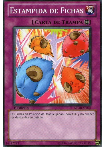 Estampida de Fichas