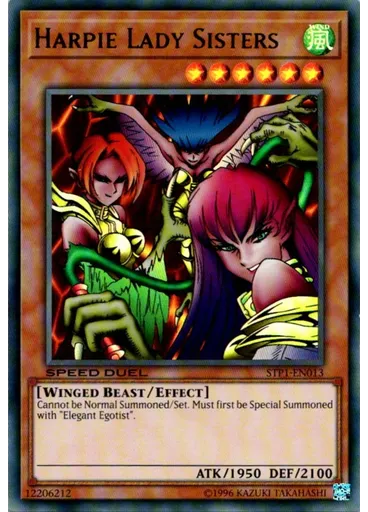 Harpie Lady Sisters — Speed Duel Tournament Pack 1