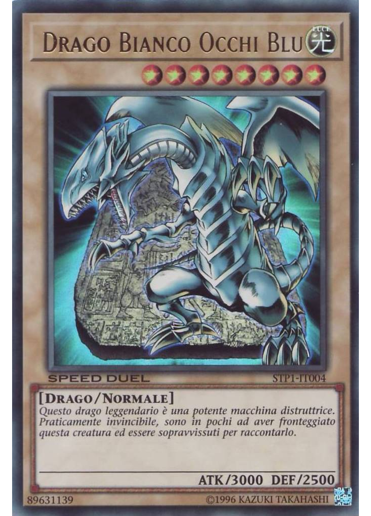 Drago Bianco Occhi Blu