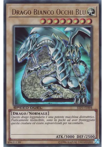 Drago Bianco Occhi Blu