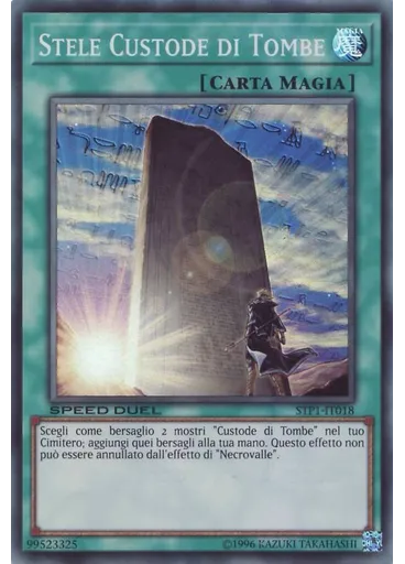 Stele Custode di Tombe — Speed Duel Buste da Torneo 1