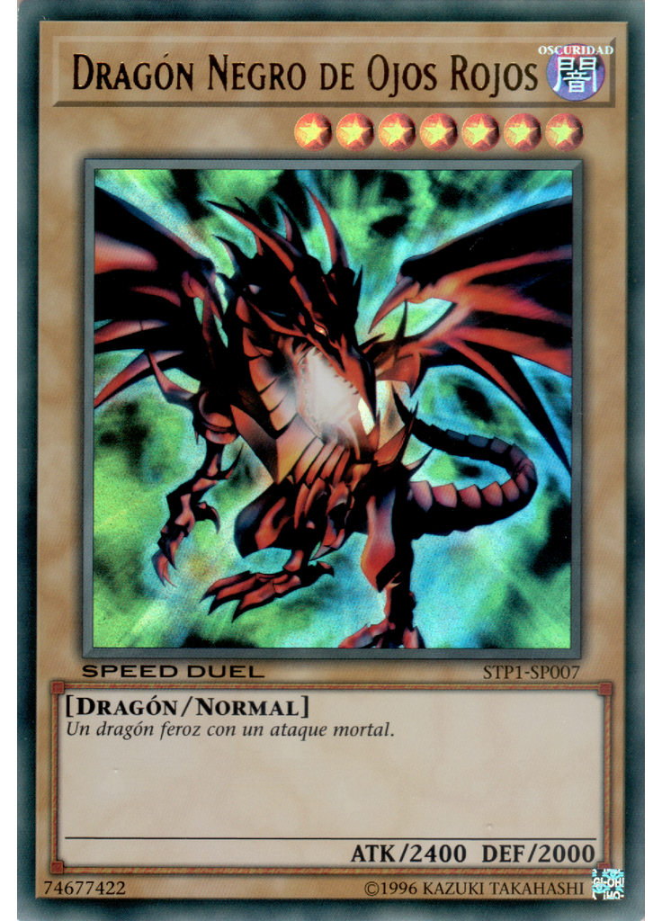 Dragón Negro de Ojos Rojos
