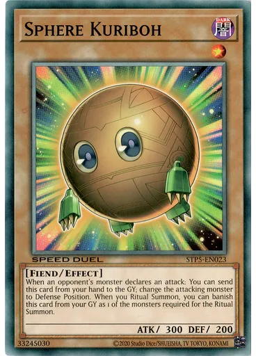 Sphere Kuriboh — Speed Duel Tournament Pack 5