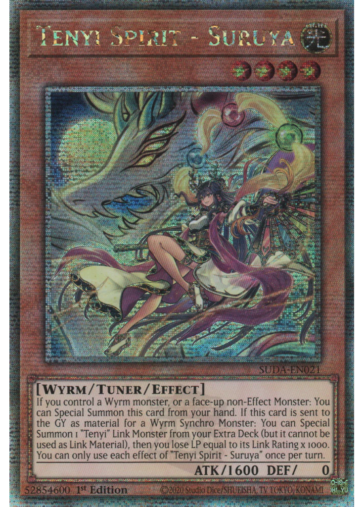 Tenyi Spirit - Suruya (Quarter Century Secret Rare 1st Edition)