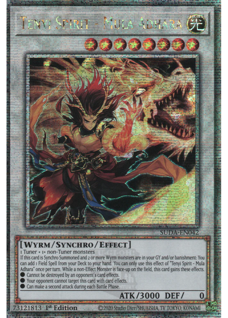 Tenyi Spirit - Mula Adhara (Quarter Century Secret Rare 1st Edition)