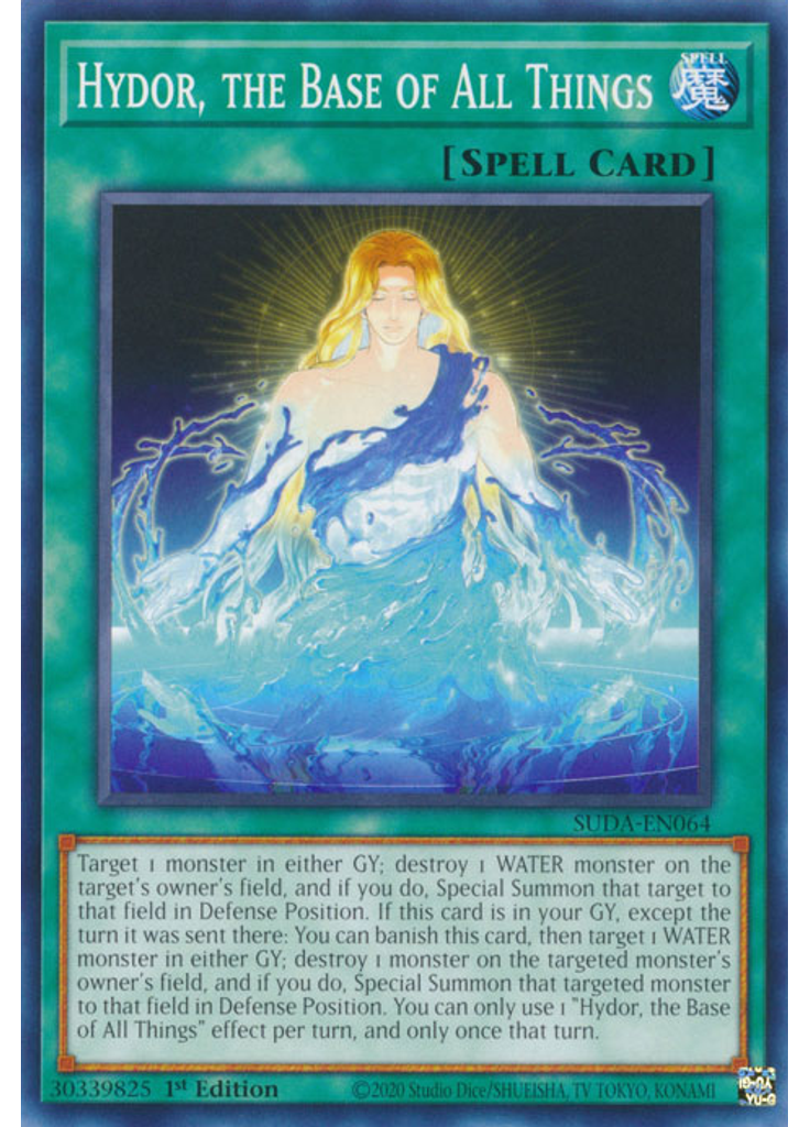 Hydor, the Base of All Things