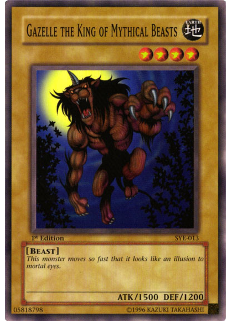 Gazelle the King of Mythical Beasts