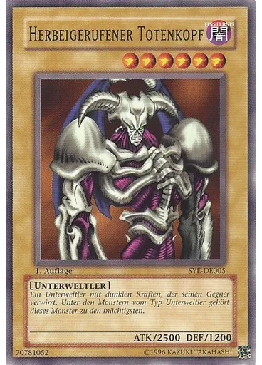 Herbeigerufener Totenkopf