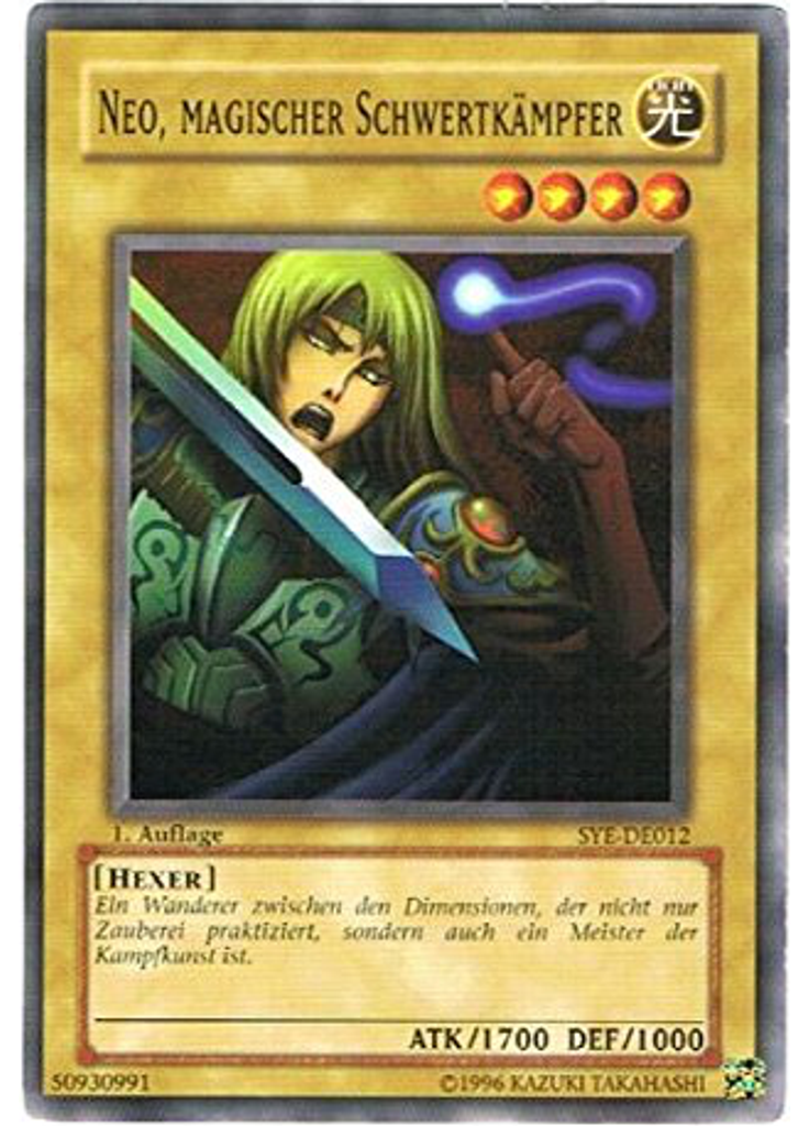 Neo, magischer Schwertkämpfer