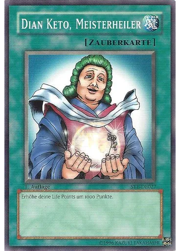 Dian Keto, Meisterheiler