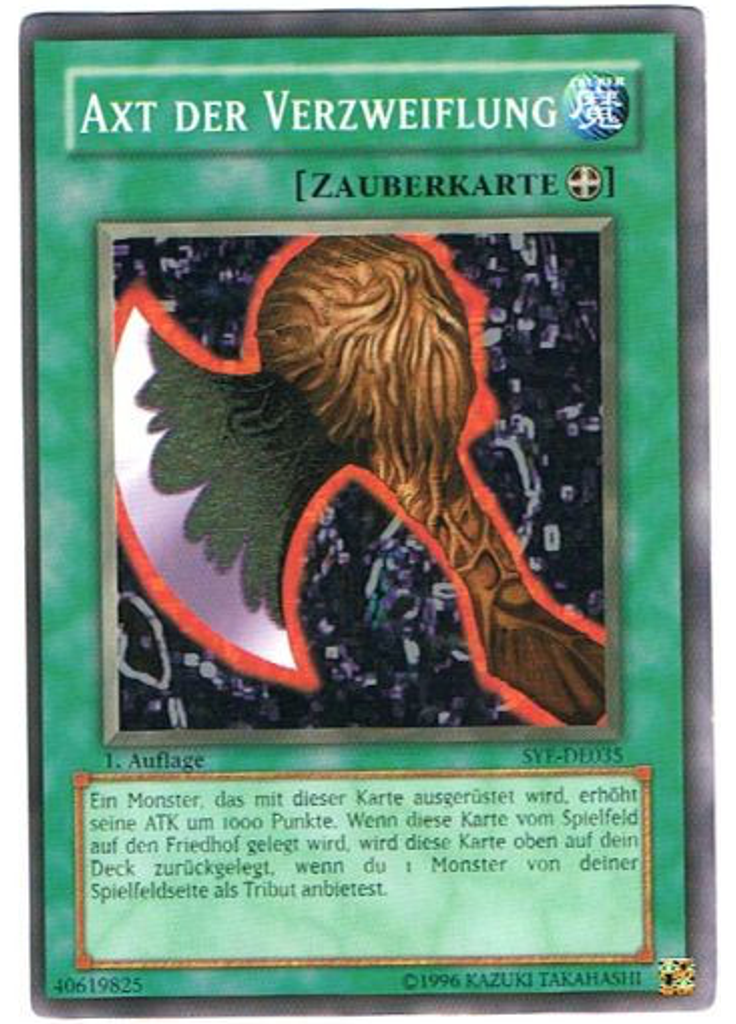 Axt der Verzweiflung