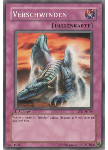 Verschwinden — Starter Deck: Yugi Evolution