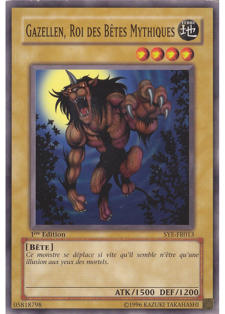 Gazelle, Roi des Bêtes Mythiques