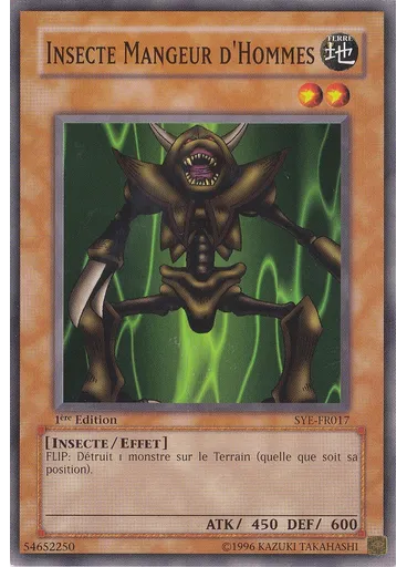 Insecte Mangeur d'Hommes