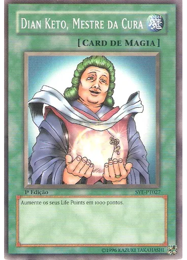 Dian Keto, Mestre da Cura