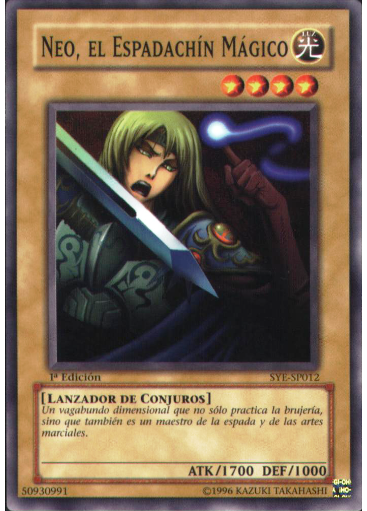 Neo, el Espadachín Mágico