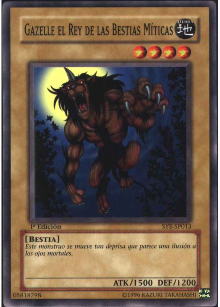 Gazelle el Rey de las Bestias Míticas