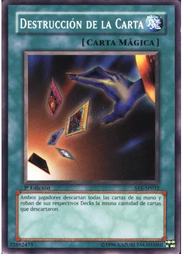 Destrucción de la Carta