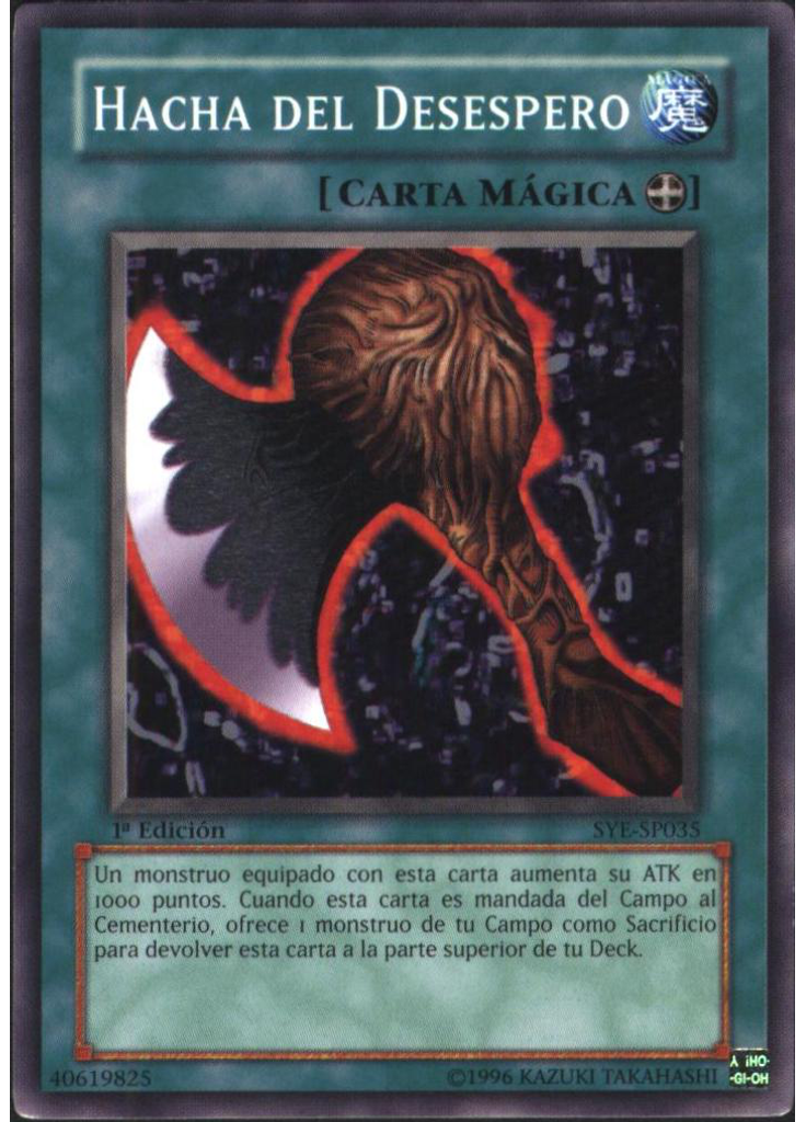 Hacha del Desespero