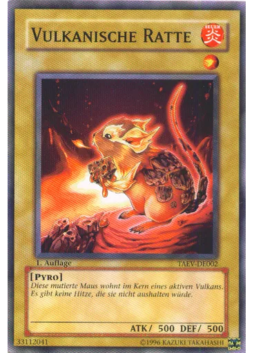 Vulkanische Ratte