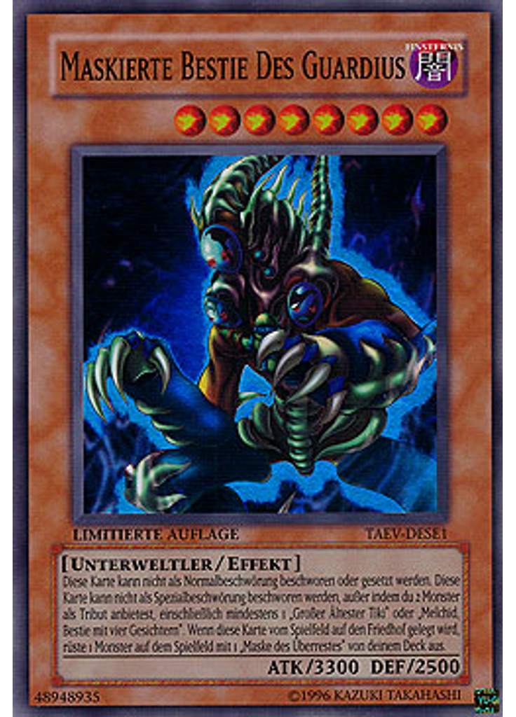Maskierte Bestie Des Guardius
