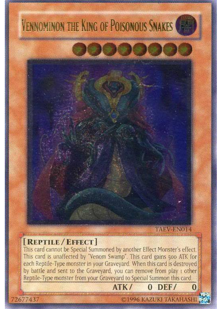 Vennominon the King of Poisonous Snakes (Ultimate Rare Unlimited)