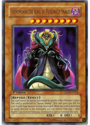 Vennominon the King of Poisonous Snakes