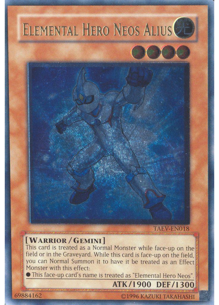 Elemental HERO Neos Alius (Ultimate Rare Unlimited)