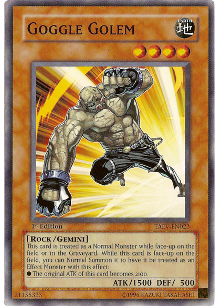 Goggle Golem