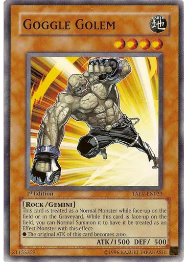 Goggle Golem