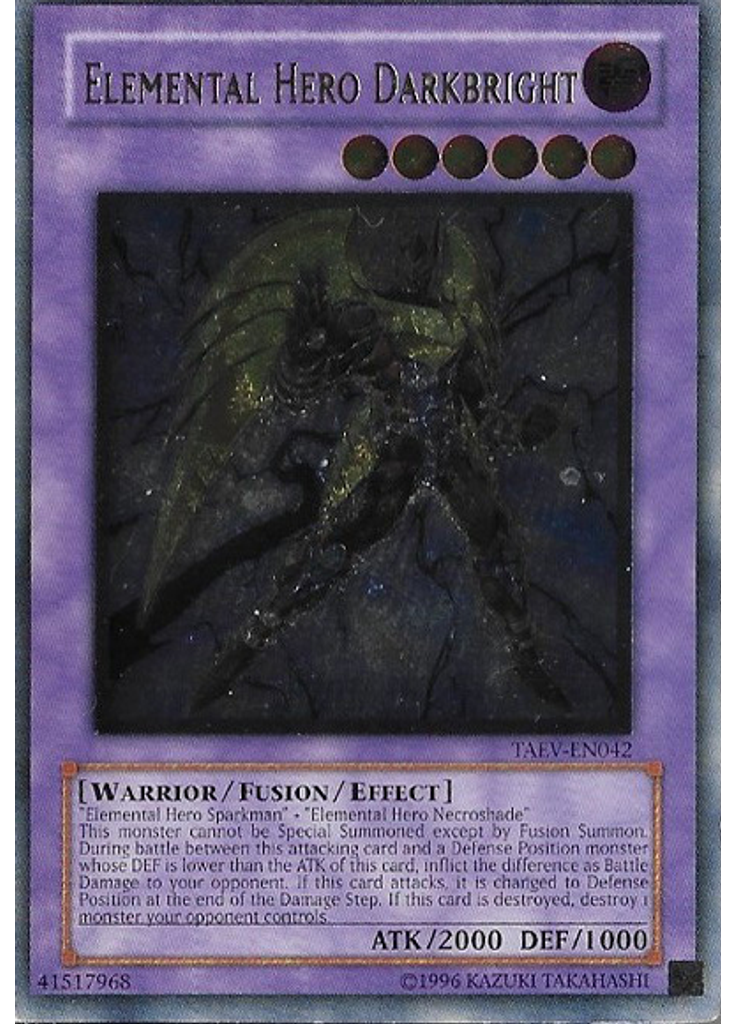 Elemental HERO Darkbright (Ultimate Rare Unlimited)