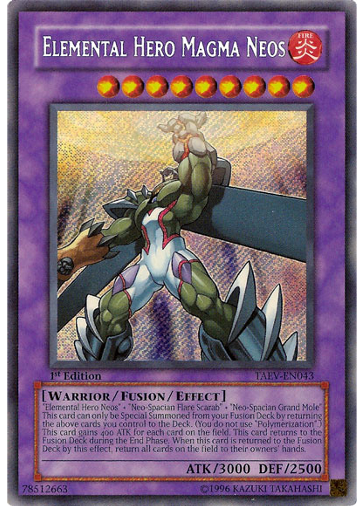 Elemental HERO Magma Neos