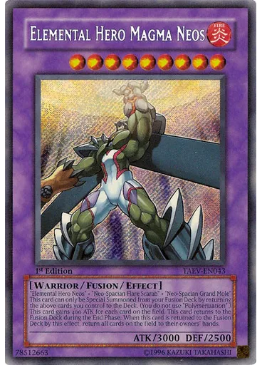 Elemental HERO Magma Neos