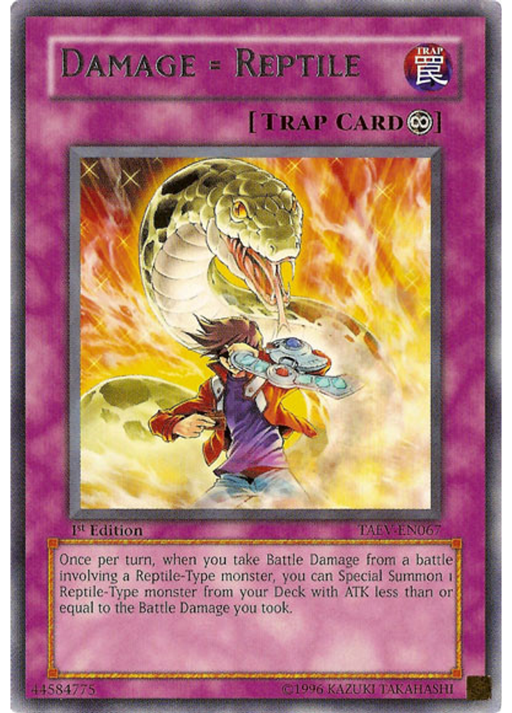 Damage = Reptile