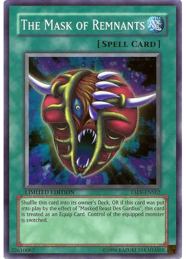 The Mask of Remnants — Tactical Evolution: Special Edition