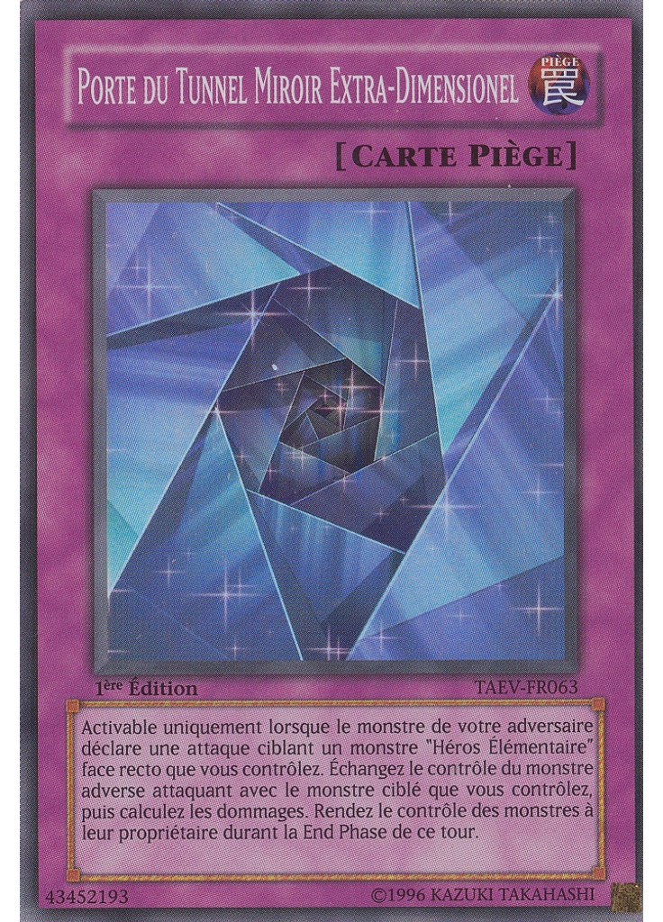 Porte du Tunnel Miroir Extra-Dimensionnel