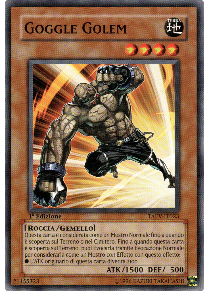 Goggle Golem