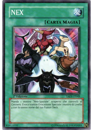 NEX — Evoluzione Tattica