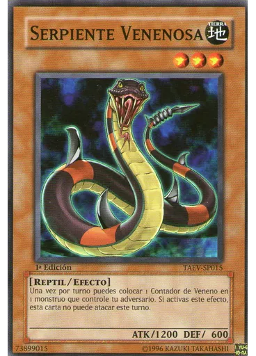 Serpiente Venenosa