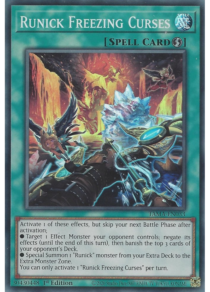Runick Freezing Curses