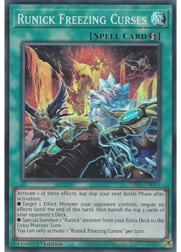 Runick Freezing Curses