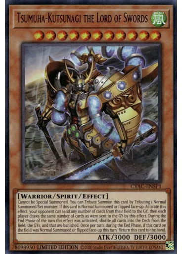 Tsumuha-Kutsunagi the Lord of Swords