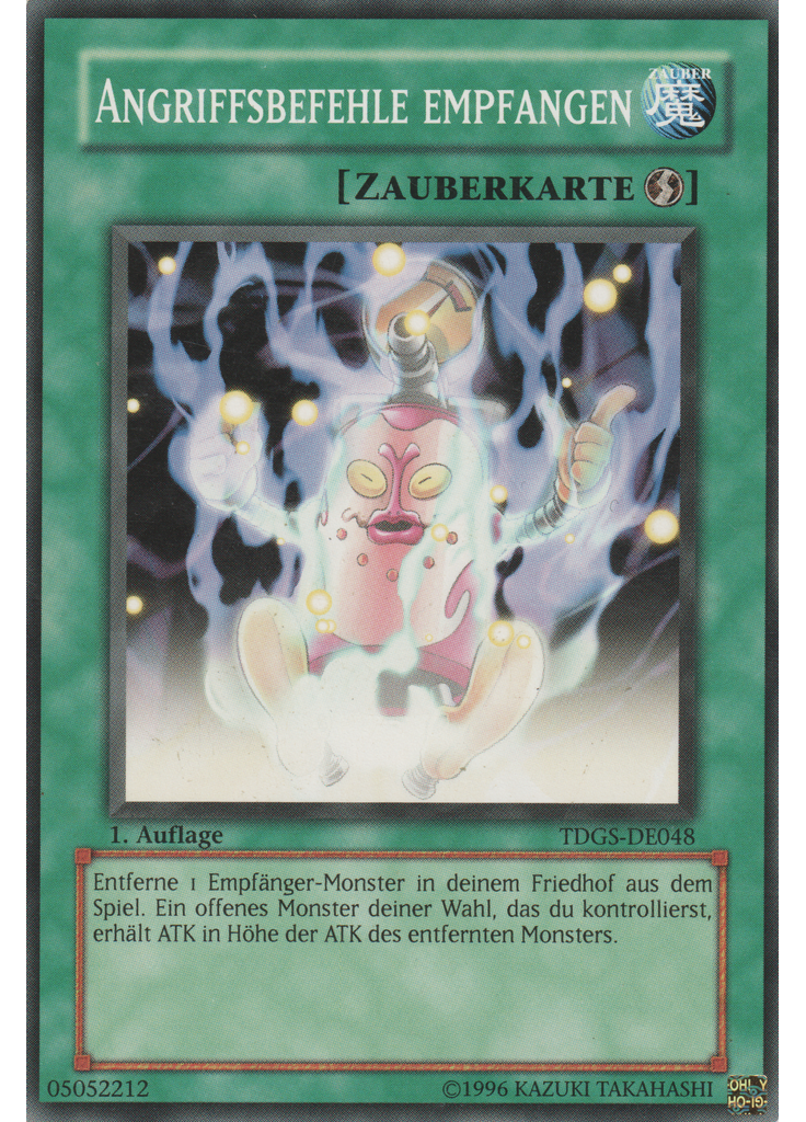 Angriffsbefehle empfangen