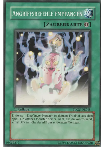 Angriffsbefehle empfangen