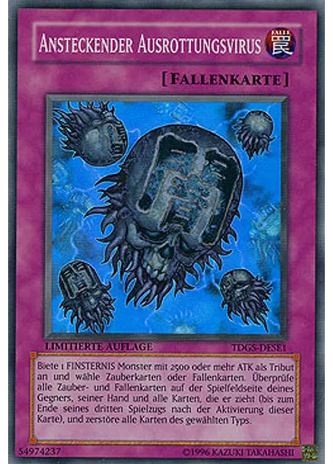 Ansteckender Ausrottungsvirus — The Duelist Genesis: Special Edition