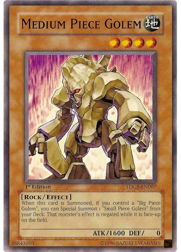 Medium Piece Golem