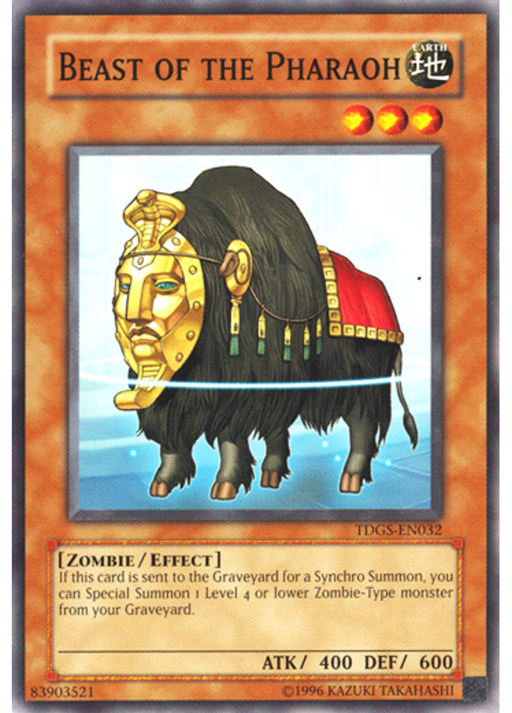 Beast of the Pharaoh (Common Unlimited)