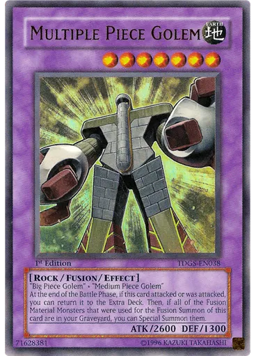 Multiple Piece Golem